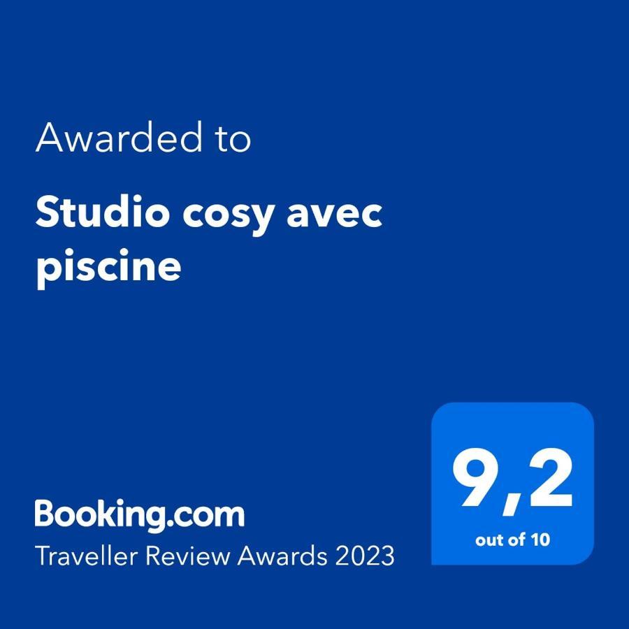 Studio Cosy Avec Piscine Saint-Joseph Kültér fotó